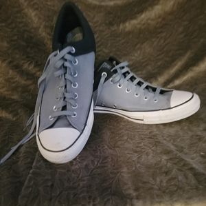 CONVERSE ALL STAR CHUCK Taylor  SNEAKERS SHOES GRAY BLACK Low TOP MENS SIZE 13